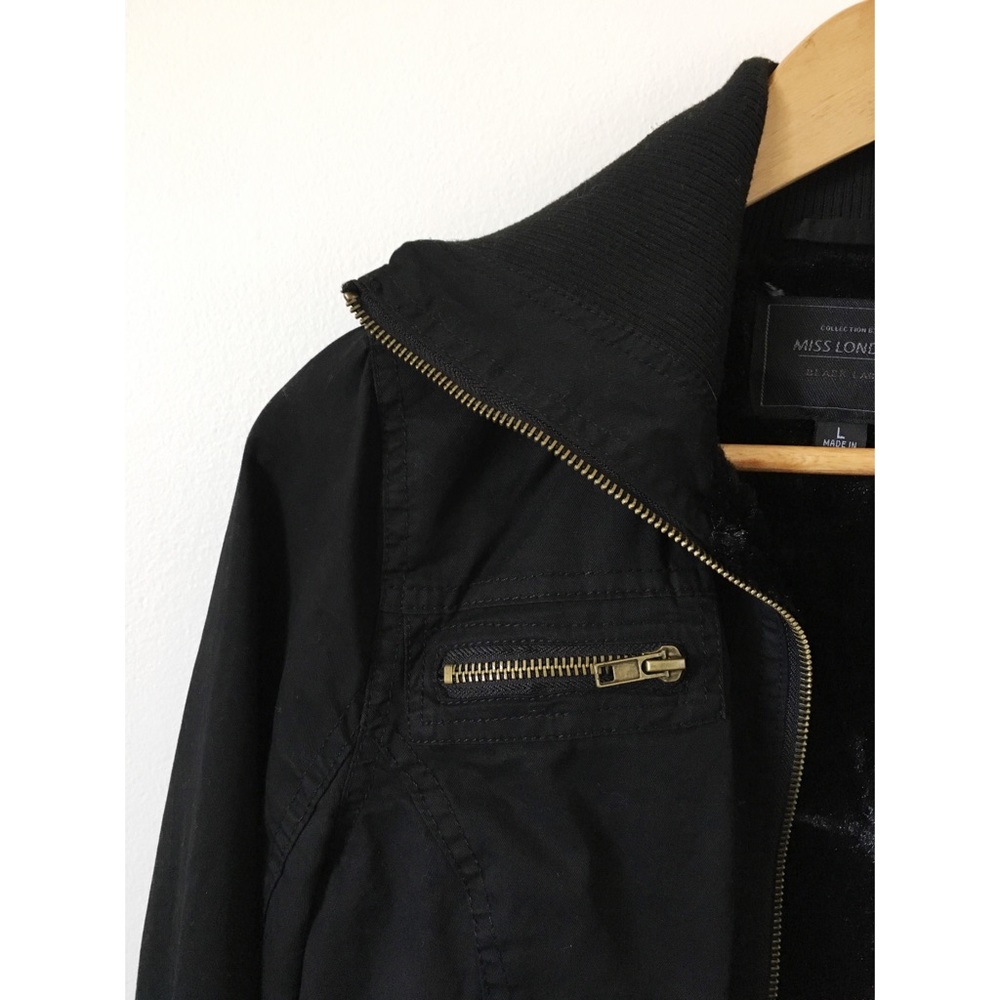 Black London visit bomber jacket 🇬🇧